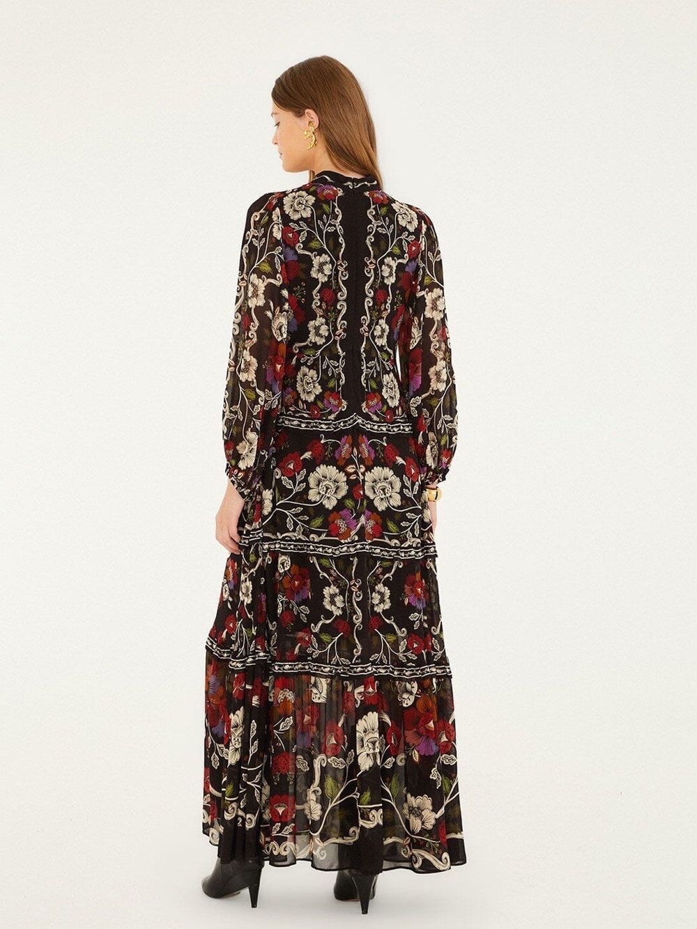 FARM Rio Rococo Flowers Maxi dress - Picture 2 of 10